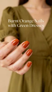 Burnt Orange Nails