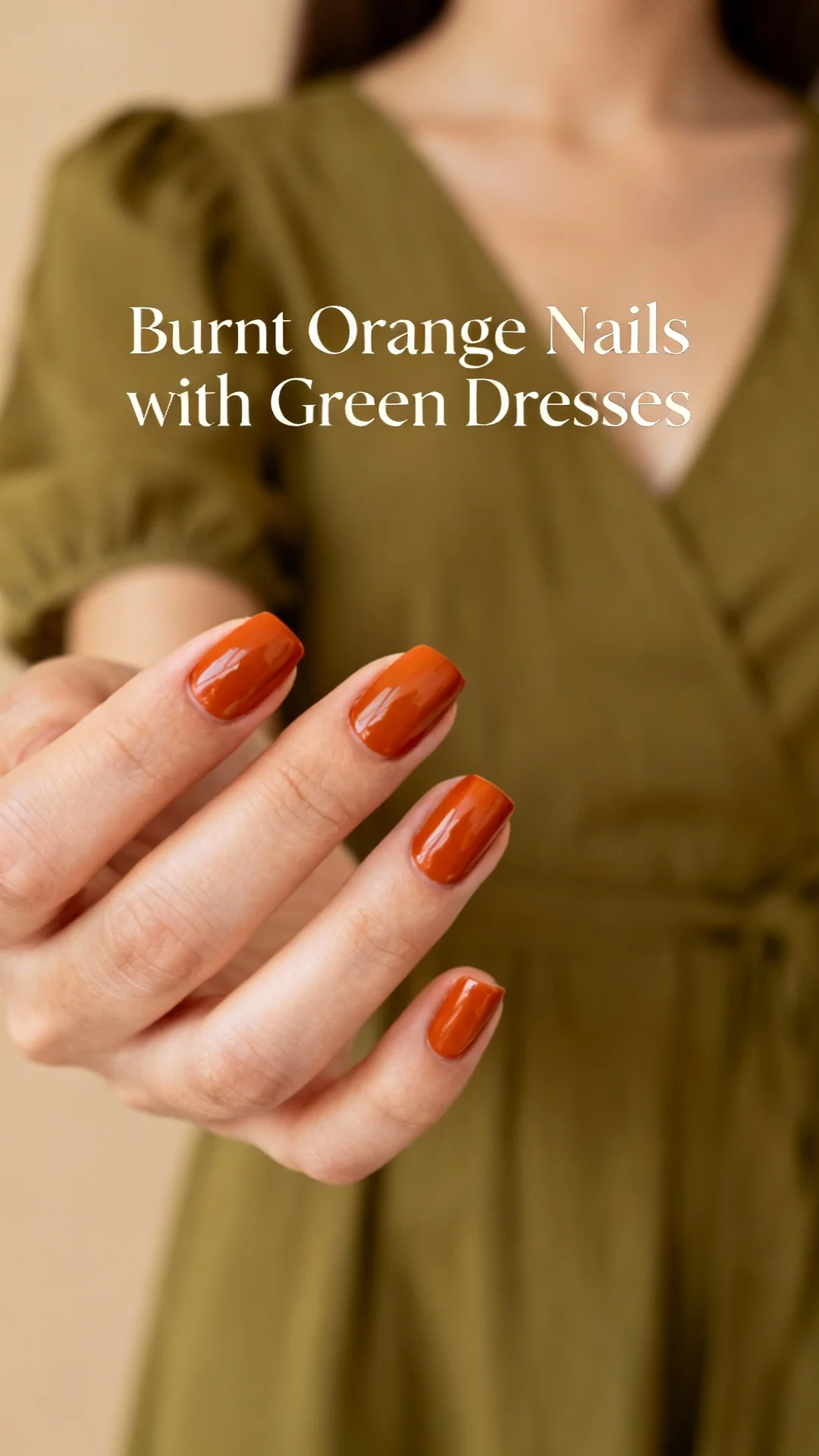 Burnt Orange Nails