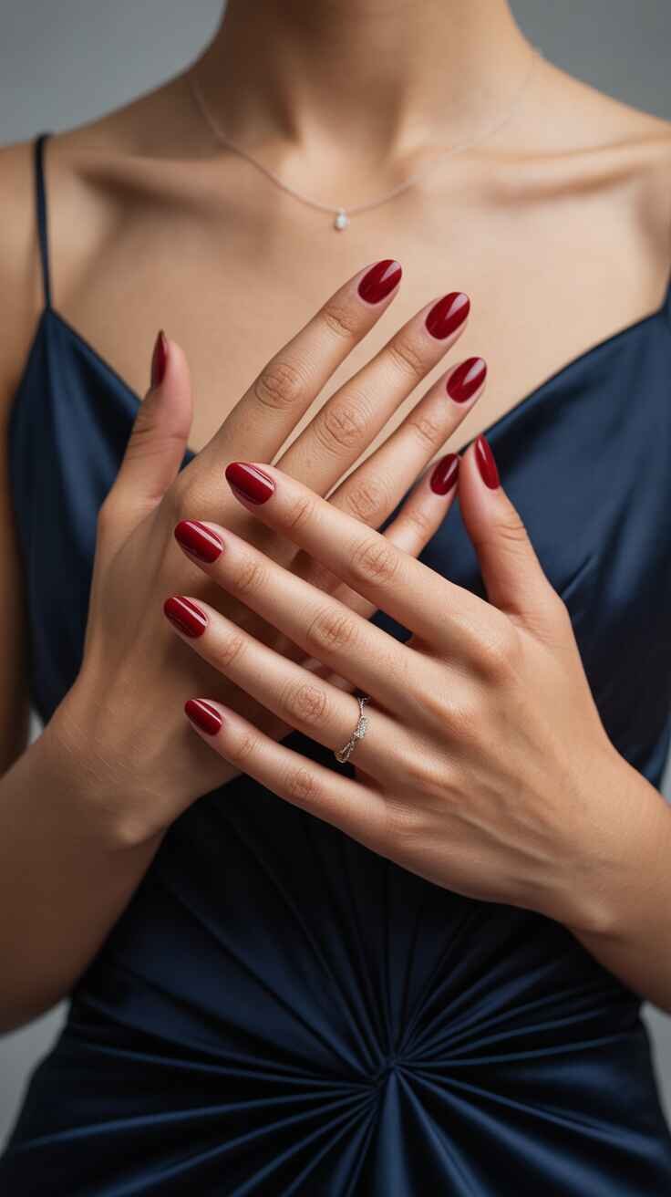 Classic Red Nails