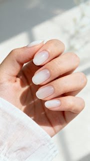 Milky White Nails Milky White Nails