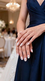 Pearl White Nails Pearl White Nails