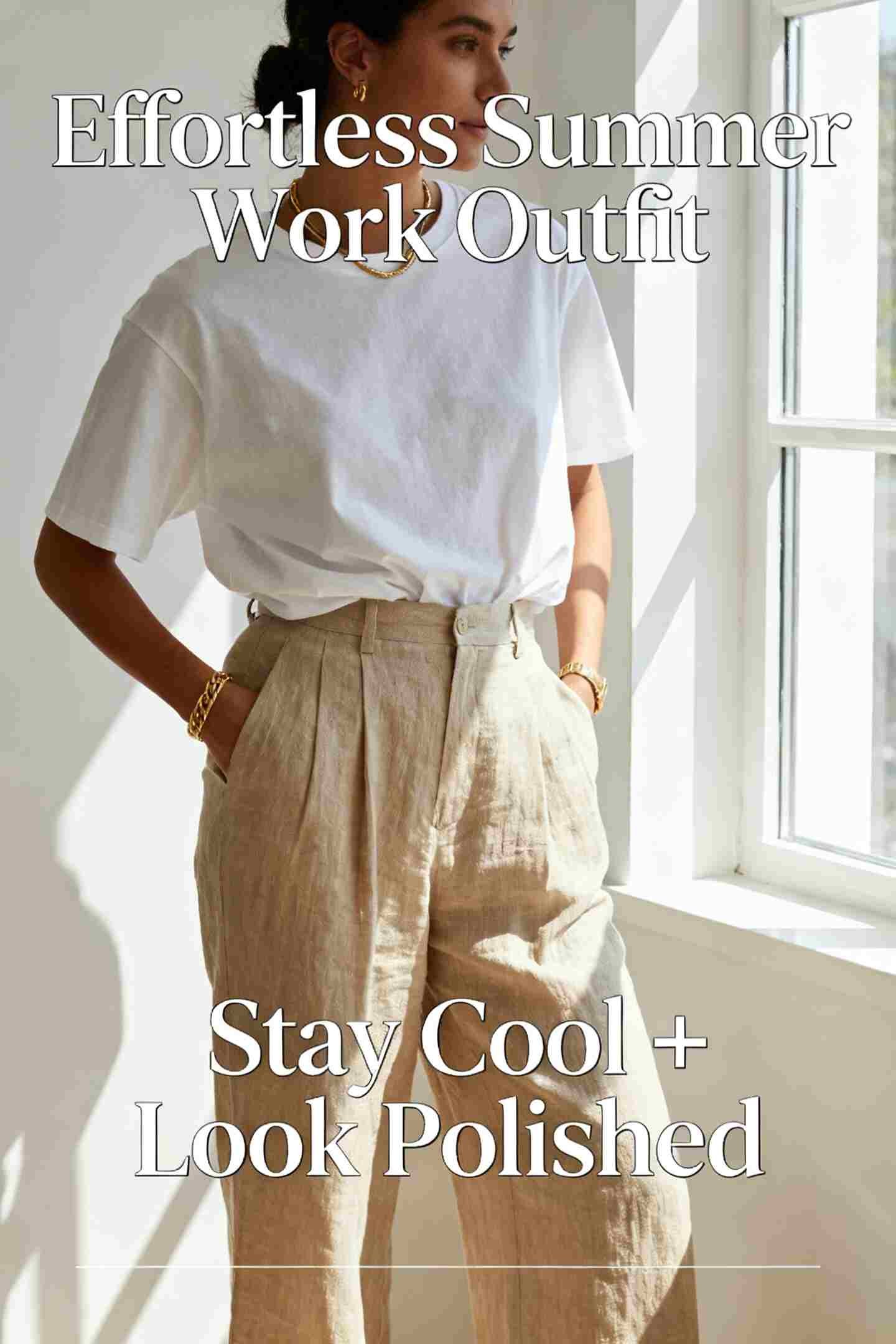 Effortless Summer Work Outfit