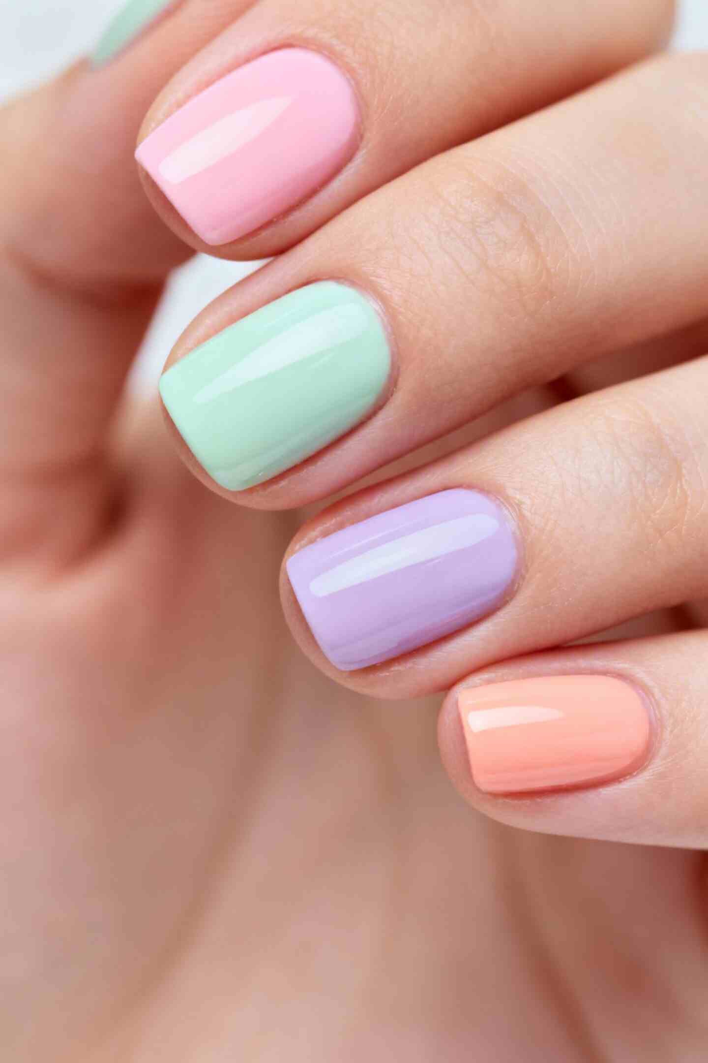 Soft Pastel Nails