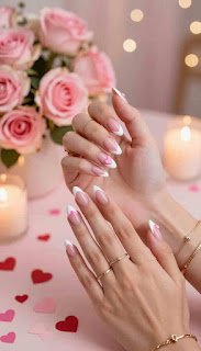 heart-shaped nail designs heart-shaped nail designs