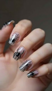 spooky nail designs spooky nail designs