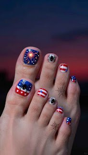 spooky toe nail designs spooky toe nail designs