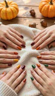 cozy fall nail design ideas cozy fall nail design ideas