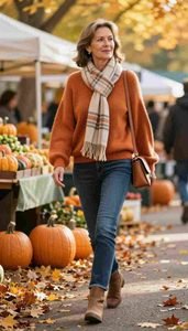 casual fall outfits over 50
