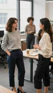 chic work outfits idea women