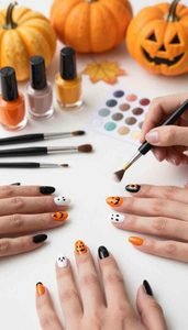 festive nail tutorial