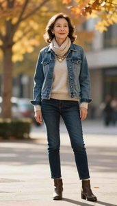 trendy fall looks for women 50 plus